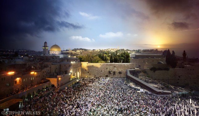 DAY_TO_NIGHT_WESTERN_WALL_JERUSALEM