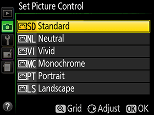 Nikon Picture Control