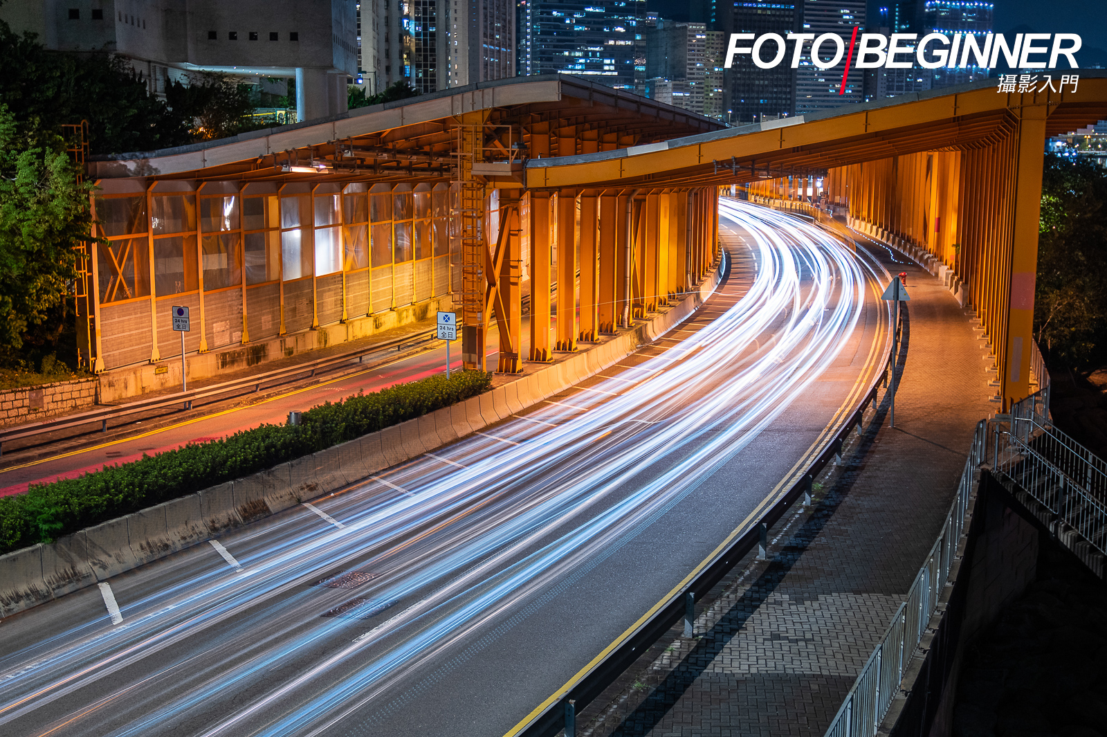 千鳥居車軌拍攝