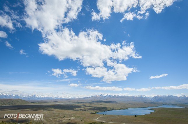 CPL可以回復白雲的層次(不再死白一片),而且可以讓藍天更藍。