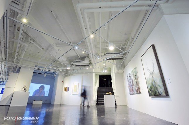 K11 Art 展覧場地很寬倘,令人可以舒適地欣賞展品。