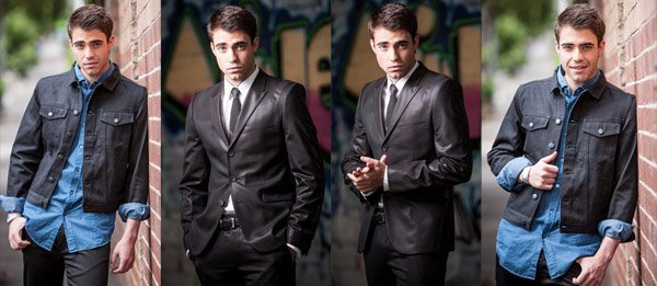 男model可以試試其他動作。 (Model: Lester Ellis/Nine Network Australia)