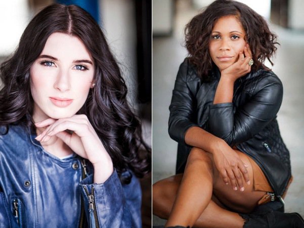 Model Rachael Lever (左) Shareena Clanton/Foxtel (右)